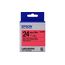 Лента Epson C53S656004 LK-6RBP Пастельная лента 24мм, Красн./Черн., 9м