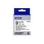 Лента Epson C53S653007 LK3WBW Повышенной адгезии 9мм, Бел./Черн., 9м